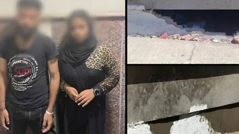 الداخلية المصرية تكشف لغز الثقب الأسود أسفل كوبري الجيزة .. فيديو