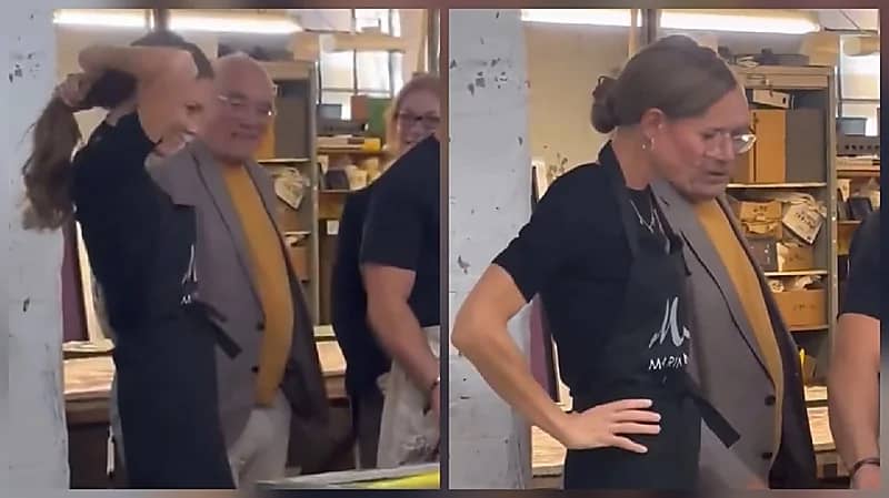 الأميرة كيت تبهر الجميع بحيلة ربط شعرها دون أدوات.. فيديو