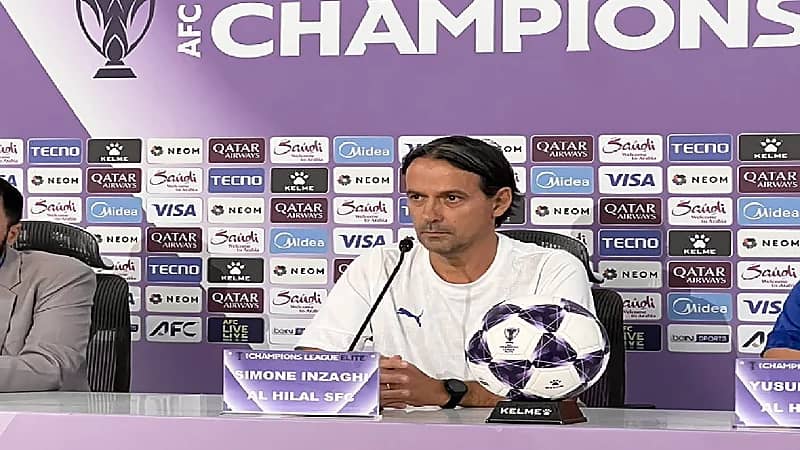 إنزاغي: الإعداد لمباراة الدحيل مهم ولم أحسم خط الدفاع