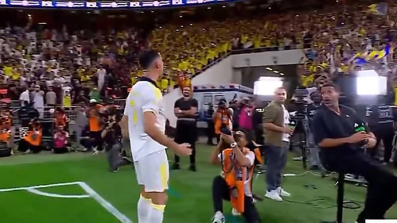 ردة فعل فيرديناند على احتفالية رونالدو.. فيديو