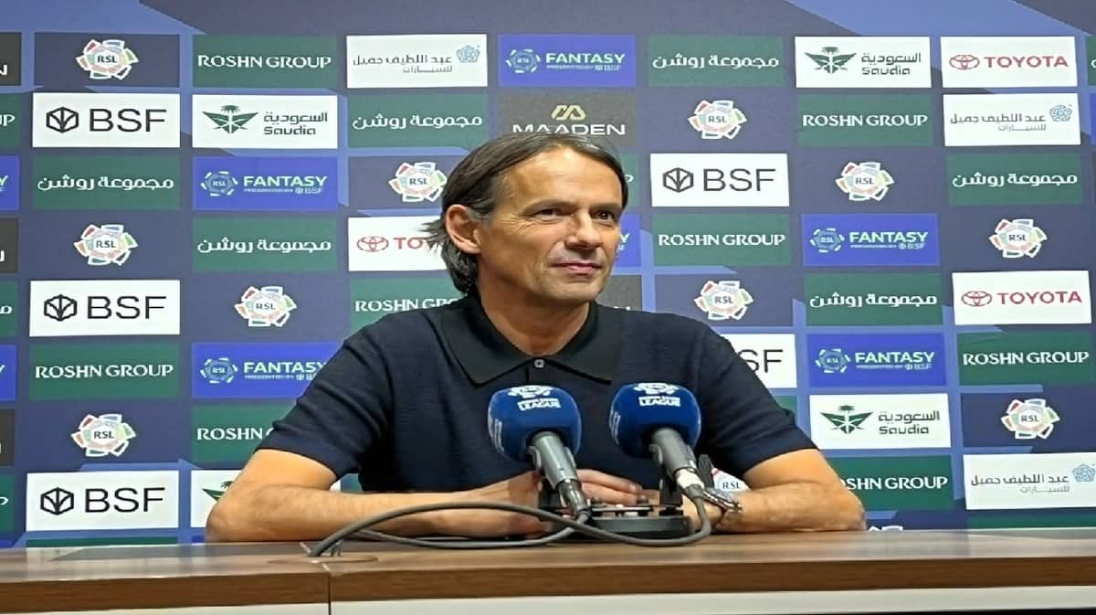 إنزاغي: الهلال يسير بثبات ونسعى لتحسين الأداء