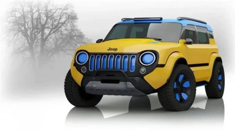 صور رقمية تخيلية لسيارة رينيجيد الكهربائية