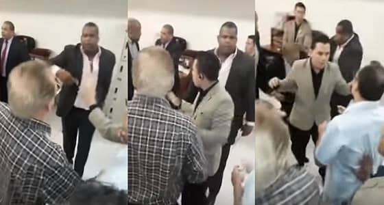 بالفيديو.. اشتباكات بين حراس فندق ترامب في بنما للمرة الـ4