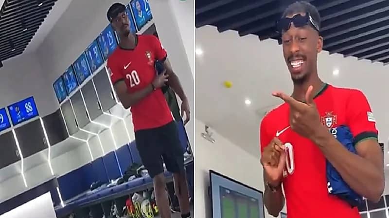كنو يقلد حركات كانسيلو بقميص البرتغال .. فيديو