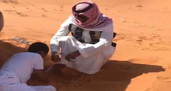 تفاصيل العثور على " مفقود الزلفي " حيا