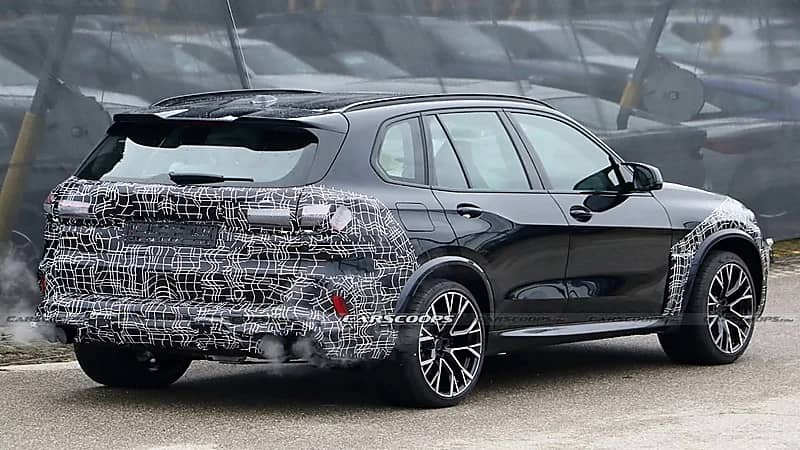 بالصور.. بي إم دبليو X5M 2023 تظهر في لقطات تجسسية