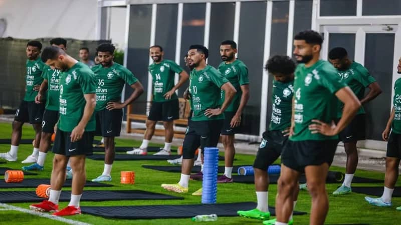 الأخضر يواصل تدريباته استعداداً لودية آيسلندا