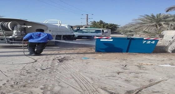 بالصور.. مؤسسة الري ترفع شعار " الحفاظ على البيئة "