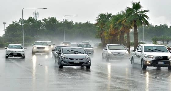 هطول أمطار على أجزاء من المنطقة الشرقية