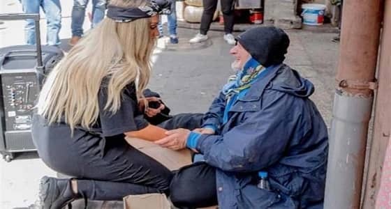 بالصور.. في لفتة إنسانية غير متوقعة.. مايا دياب تخطف قلوب متابعيها