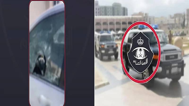القبض على معتل نفسيا كسر زجاج مركبات بحائل..فيديو