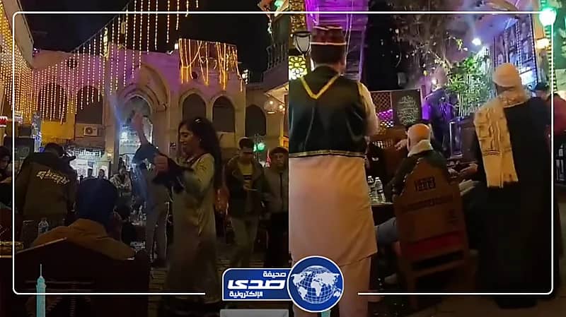 حالة طربية هستيرية يشهدها الحسين على أنغام السعودي فوق فوق .. فيديو