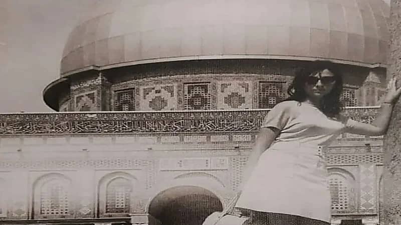 صورة نادرة لفيروز بالمسجد الأقصى تثير الجدل