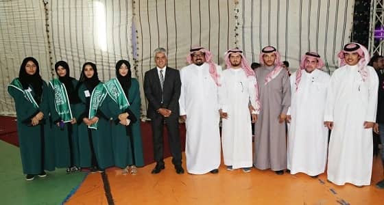 طلاب المملكة حرصوا على المشاركة في يوم الشعوب بالقاهرة