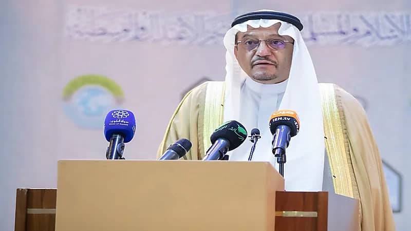 بالفيديو.. وزير التعليم: منذ عهد المؤسس والمملكة في مقدمة الدول بمد يد الخير والعطاء