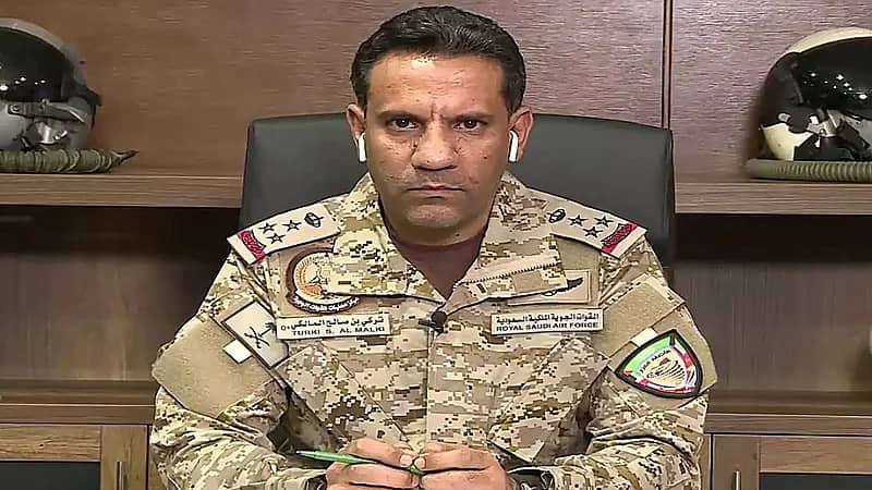 التحالف: سنعرض أدلة تحويل مطار صنعاء كمركز لإطلاق الصواريخ الباليستية