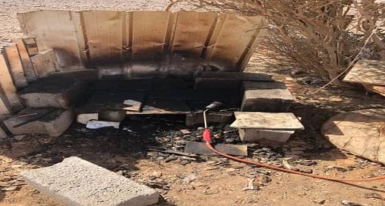 بالصور.. إزالة 4 مسالخ عشوائية وإتلاف ذبائح مخالفة بالبيداء