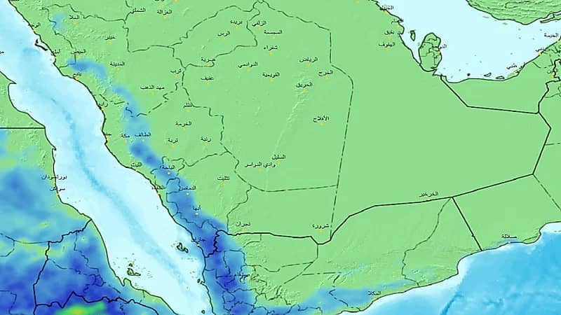"الحصيني" يتوقع هطول أمطار متفاوتة على مدن المملكة