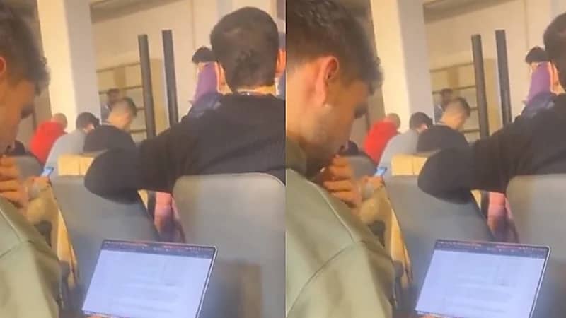 صحفي إسباني يتصفح عن الهلال خلال مؤتمر كأس السوبر .. فيديو