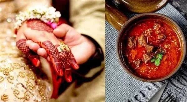 شاب يترك عروسه ليلة الزفاف ويتزوج من أخرى لعدم وجود لحم