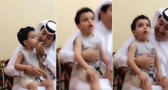 بالفيديو.. " العمل " تعلن الوصول للشخص الذي أجبر طفلا على التدخين
