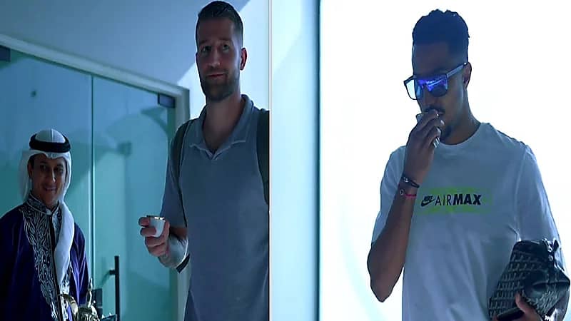 هكذا احتفل لاعبو الهلال باليوم العالمي للقهوة .. فيديو