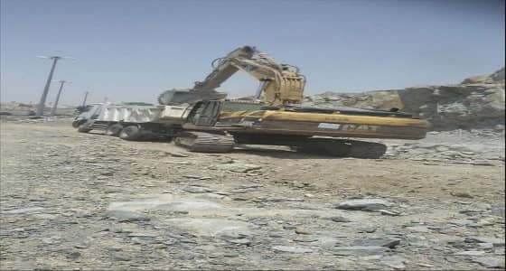 استكمال طرق الخدمة التابعة للطريق الدائري الرابع بمكة