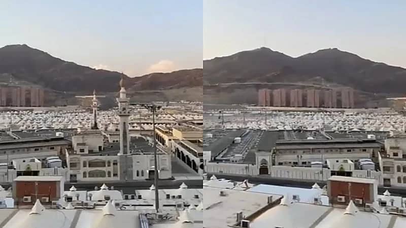 مدينة الخيام البيضاء "منى" تتحول إلى خلية نحل لتهيئة المخيمات لضيوف الرحمن (فيديو)