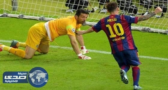 بالفيديو.. للمرة الأولى.. ميسي يحرز هدفا في شباك بوفون