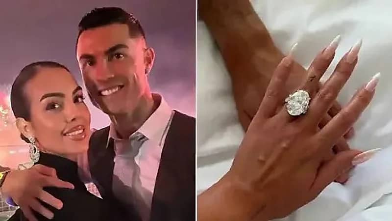 سعر خاتم زواج جورجينا من رونالدو