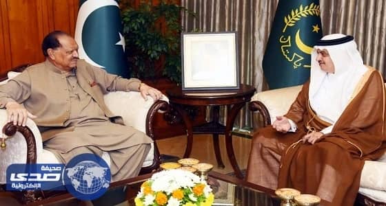الرئيس الباكستاني يستقبل سفير خادم الحرمين الشريفين لدى باكستان
