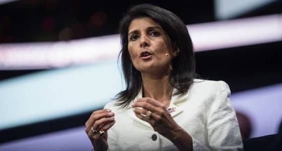 هايلي: لن نسكت على انتهاكات النظام الإيراني بحق الشعب