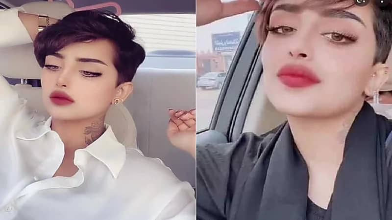 "فيديو" يوثق حادث ساز القحطاني واشتعال مركبتها