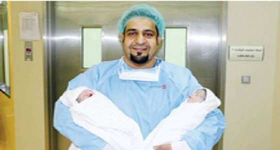 سيدة ترزق بتوأم بعد معاناة 14 عام بالرياض