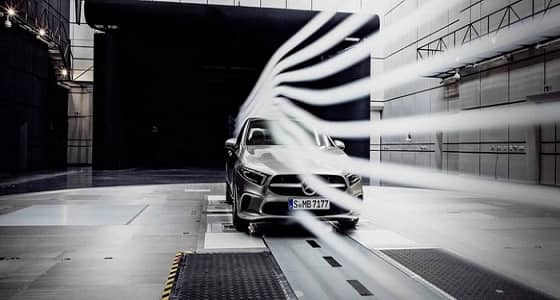 الكشف عن مرسيدس A-Class سيدان كأكثر سيارة انتاجية أيروديناميكية