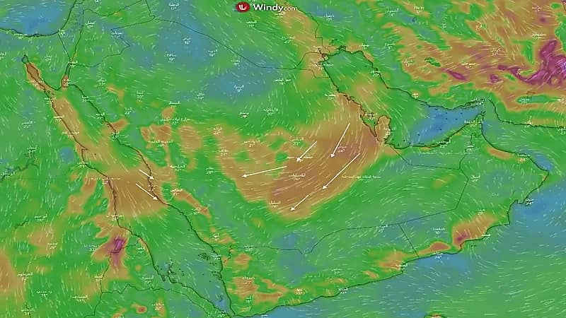 "المسند": متوقع اليوم استقرار جوي عام