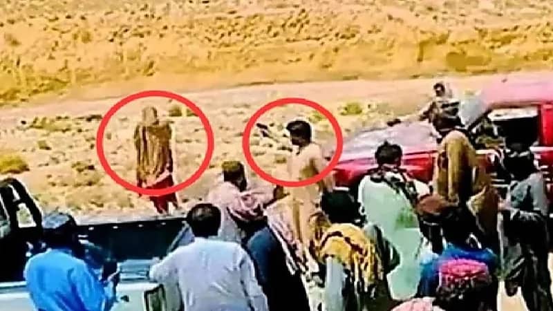 لحظة قتـل شاب وفتاة لزواجهما دون موافقة عائلتهما.. فيديو