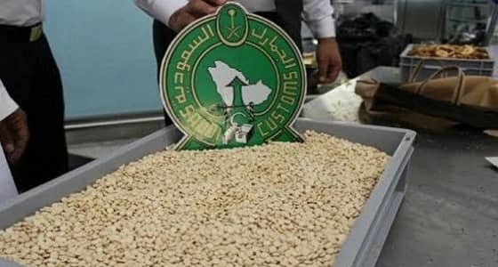 جمرك الحديثة يحبط 3 محاولات لتهريب أكثر من 119 ألف حبة كبتاجون