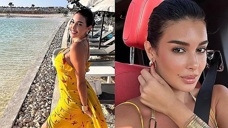 ياسمين صبري بإطلالة جديدة مثيرة وجمهورها: أجمل من دوري أبطال أوروبا .. صور