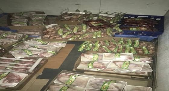 بالصور.. ضبط شاحنة حمام وأرانب منتهية الصلاحية