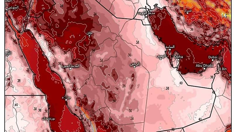 "الحصيني" يتوقع أجواء حارة وسط النهار وباردة فجرًا