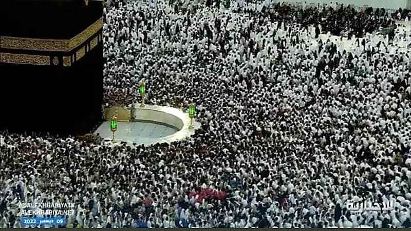 بالفيديو.. نعيم الدنيا في إشراق شمس الكعبة الغراء