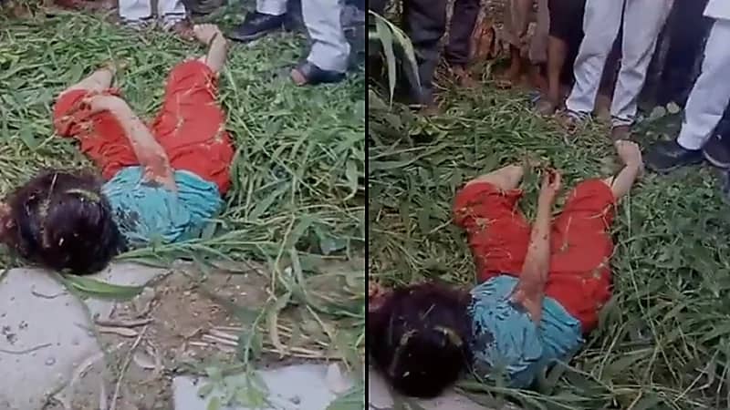 بالفيديو.. رجال يتركون فتاة تنزف ويكتفون بالنظر والتصوير