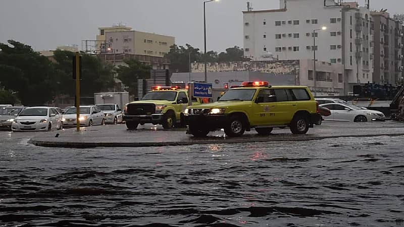 بالفيديو.. تسجيل حالتي وفاة جراء الأمطار في مكة