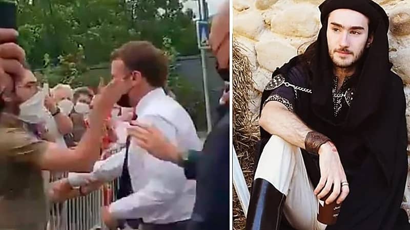 أسلحة وكتاب لـ"هتلر" في منزل مصور صفع ماكرون