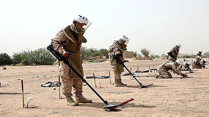 4 مراكز أسسها "الملك سلمان للإغاثة" لمساعدة مصابي الألغام باليمن