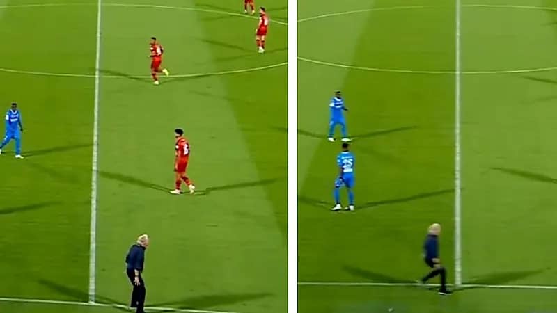 لحظة إنفعال جيسوس على البرازيلي ميشيل .. فيديو