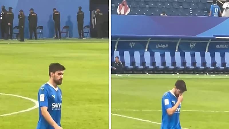 حسرة روبن نيفيز بعد الخسارة .. فيديو