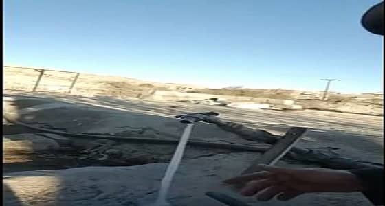 بالفيديو.. تجمد المياه فور خروجها من الصنبور بسبب البرودة المرتفعة في بلقرن