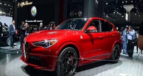 ألفاروميو ستلفيو Quadrifoglio تودع الجمهور من معرض دبي للسيارات